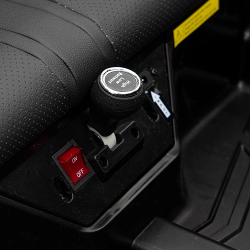 Buggy Racing 5 pojazd 2x200W czarny na akumulator JS3168.CZ